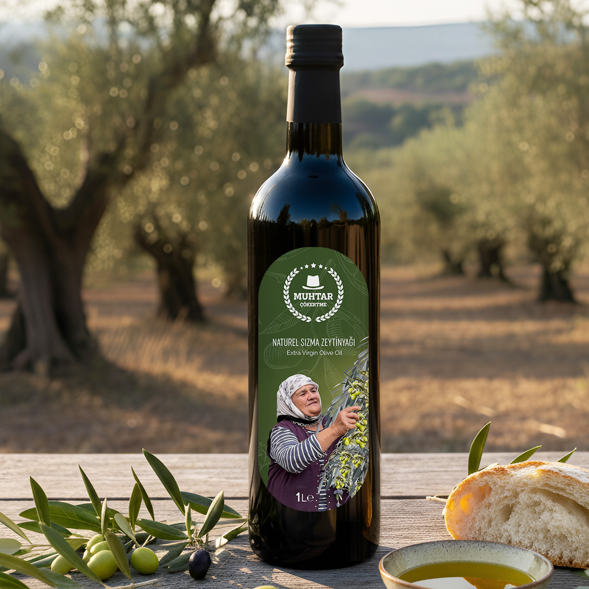 Natürel Sızma Zeytinyağı 1 Litre